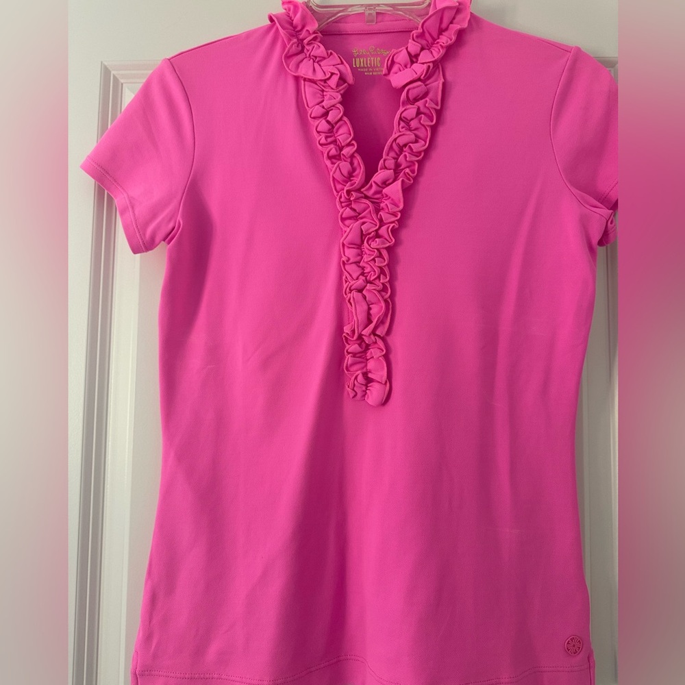 Lilly Pulitzer golf shirt xs